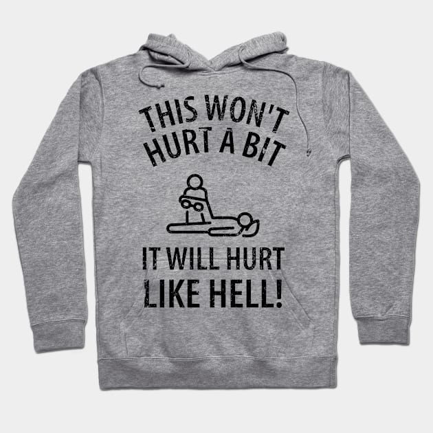 physiotherapist physical therapy gift saying funny Hoodie by Johnny_Sk3tch